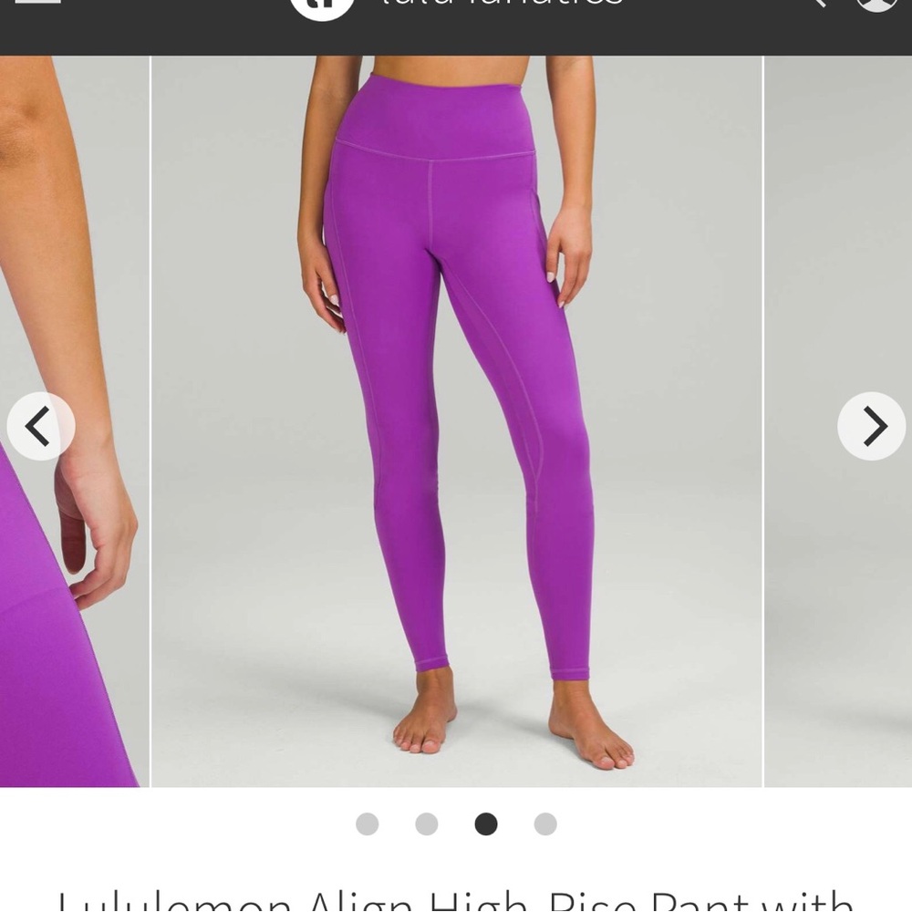 Lululemon Align High-Rise Pant with Pockets  Size 6 Grear conditions